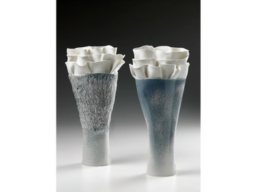FLORA - Porcelain vase by Fos Ceramiche - view 2
